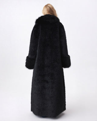 Hollywood Maxi Coat | Black