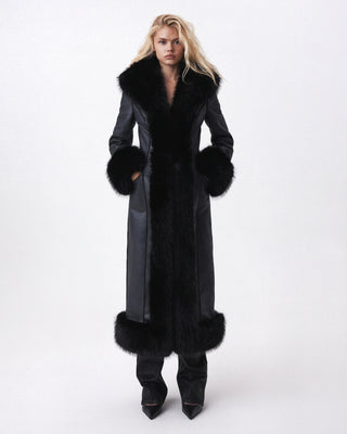 Marmont Sculpted Coat | Black