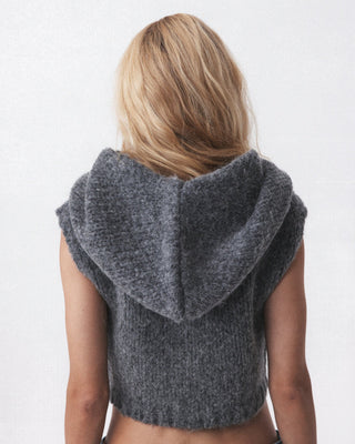 Knit Top | Heather Grey