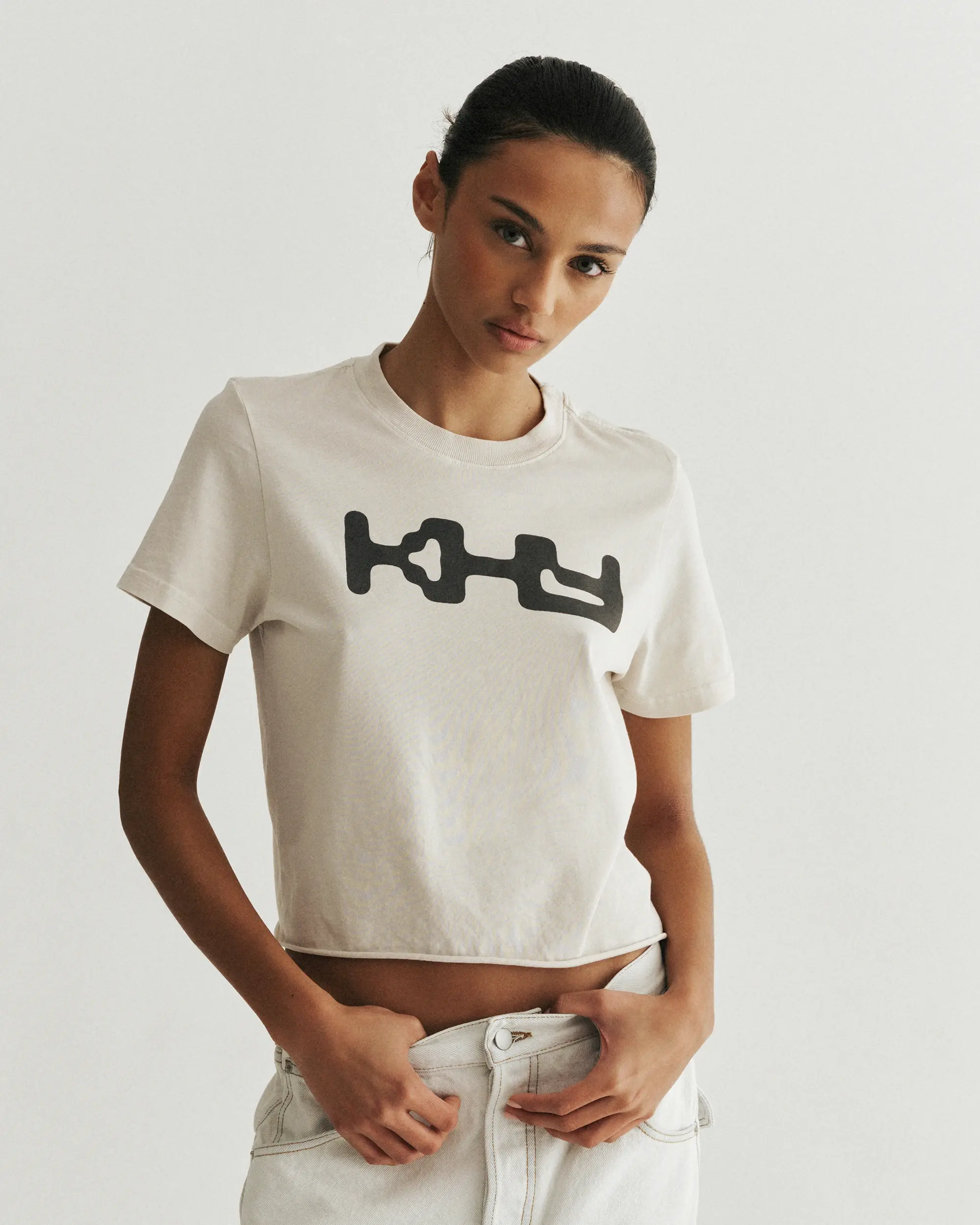 Khy Tee in Latex - KHY by Kylie Jenner