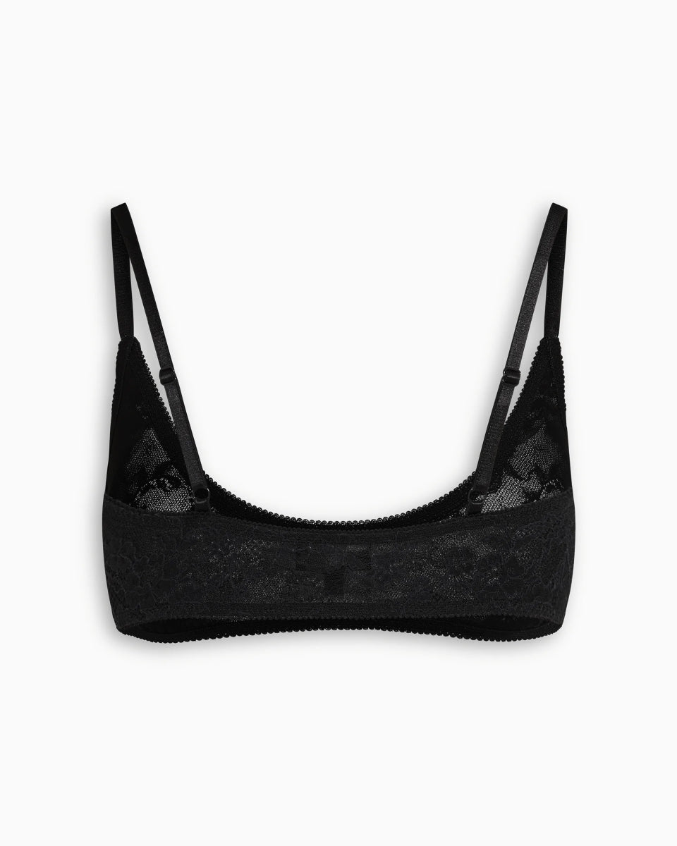 Lace Bralette | Black