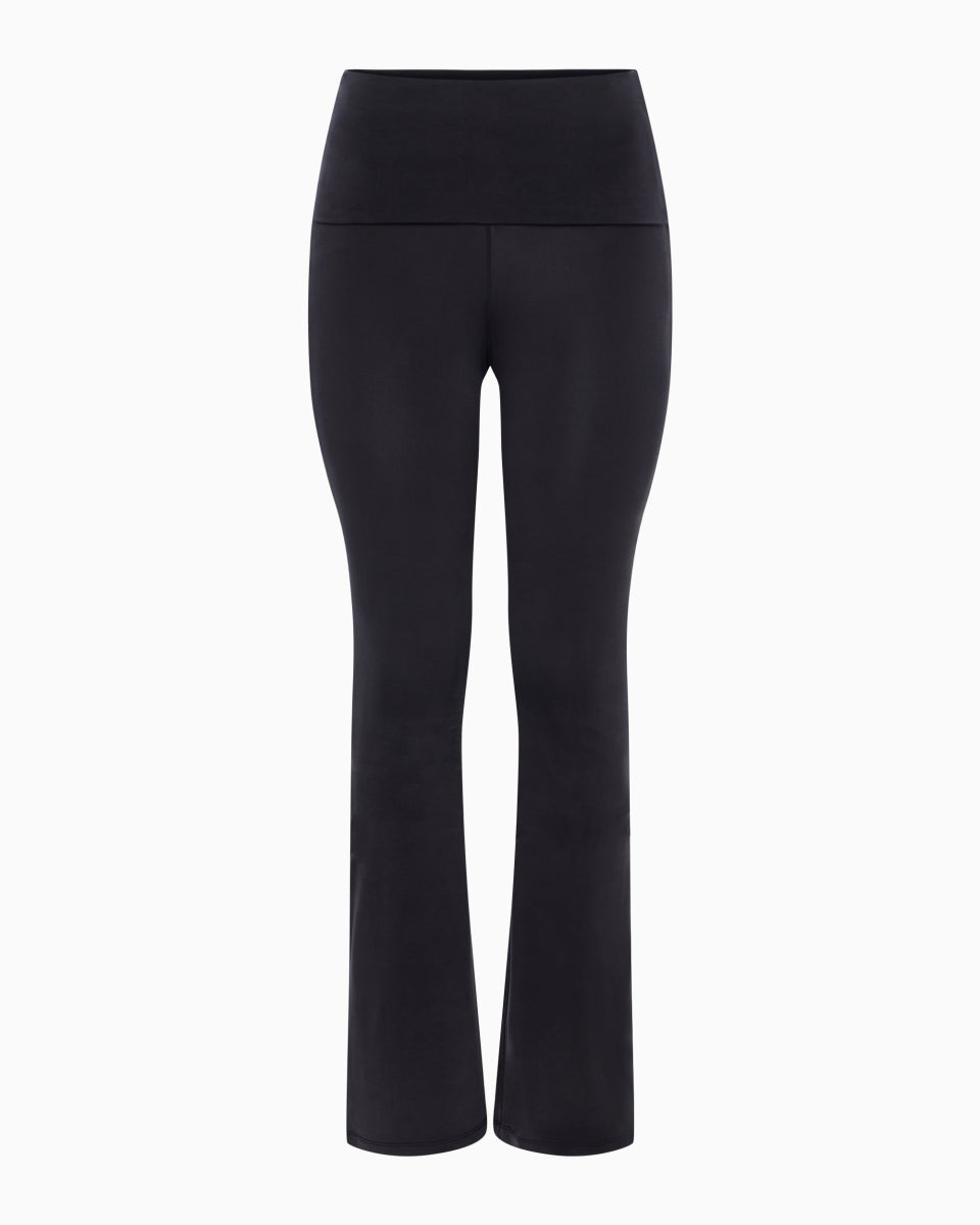 Low Rise Foldover Pant | Black