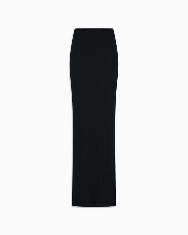 Low Rise Maxi Skirt | Black