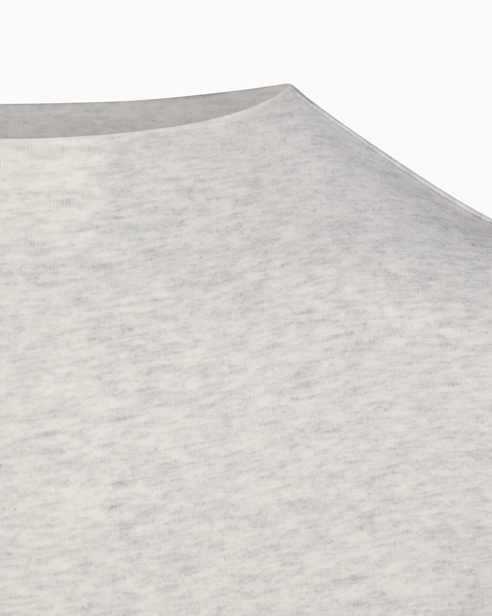 Micro Tee | Light Heather Grey