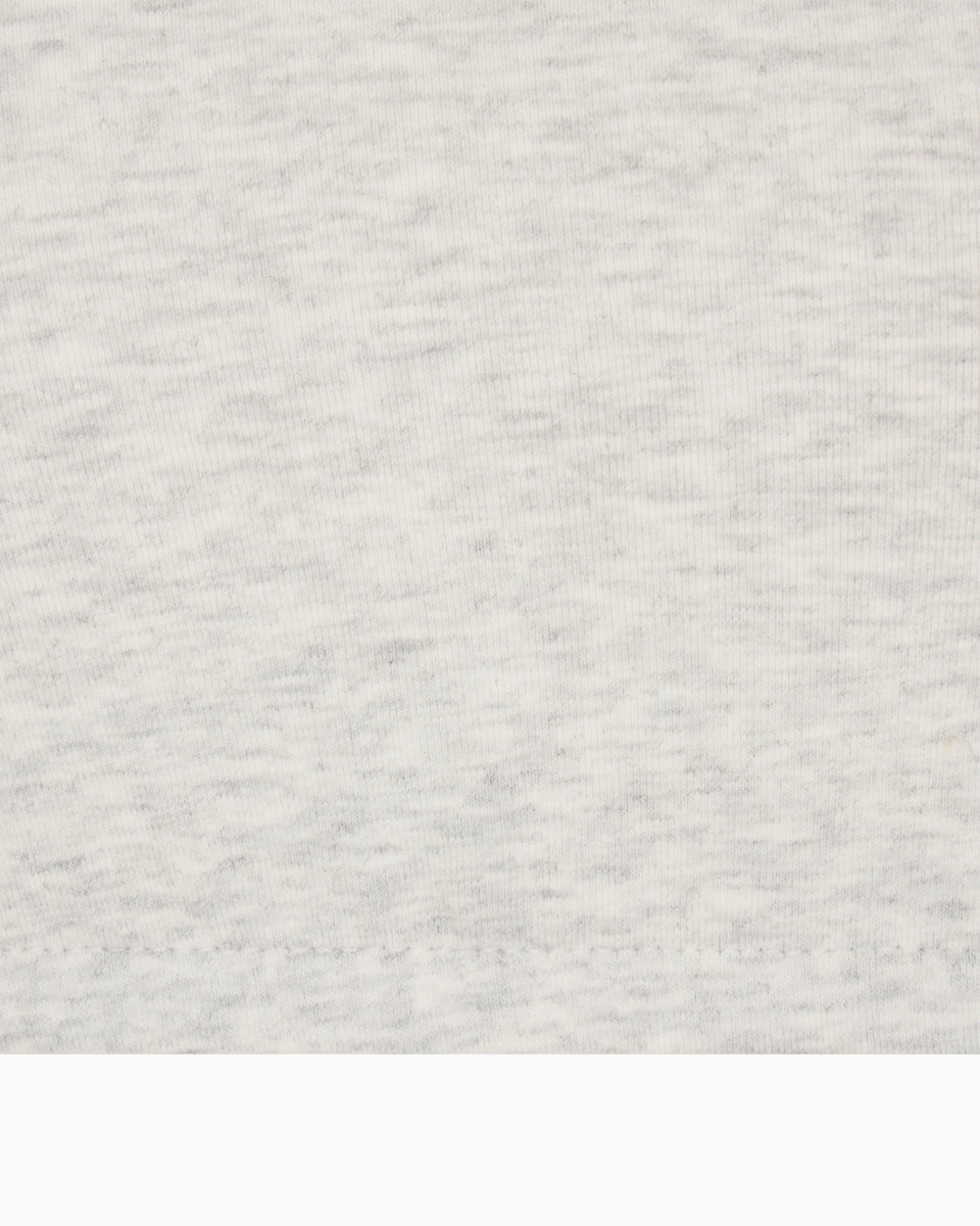 Micro Tee | Light Heather Grey