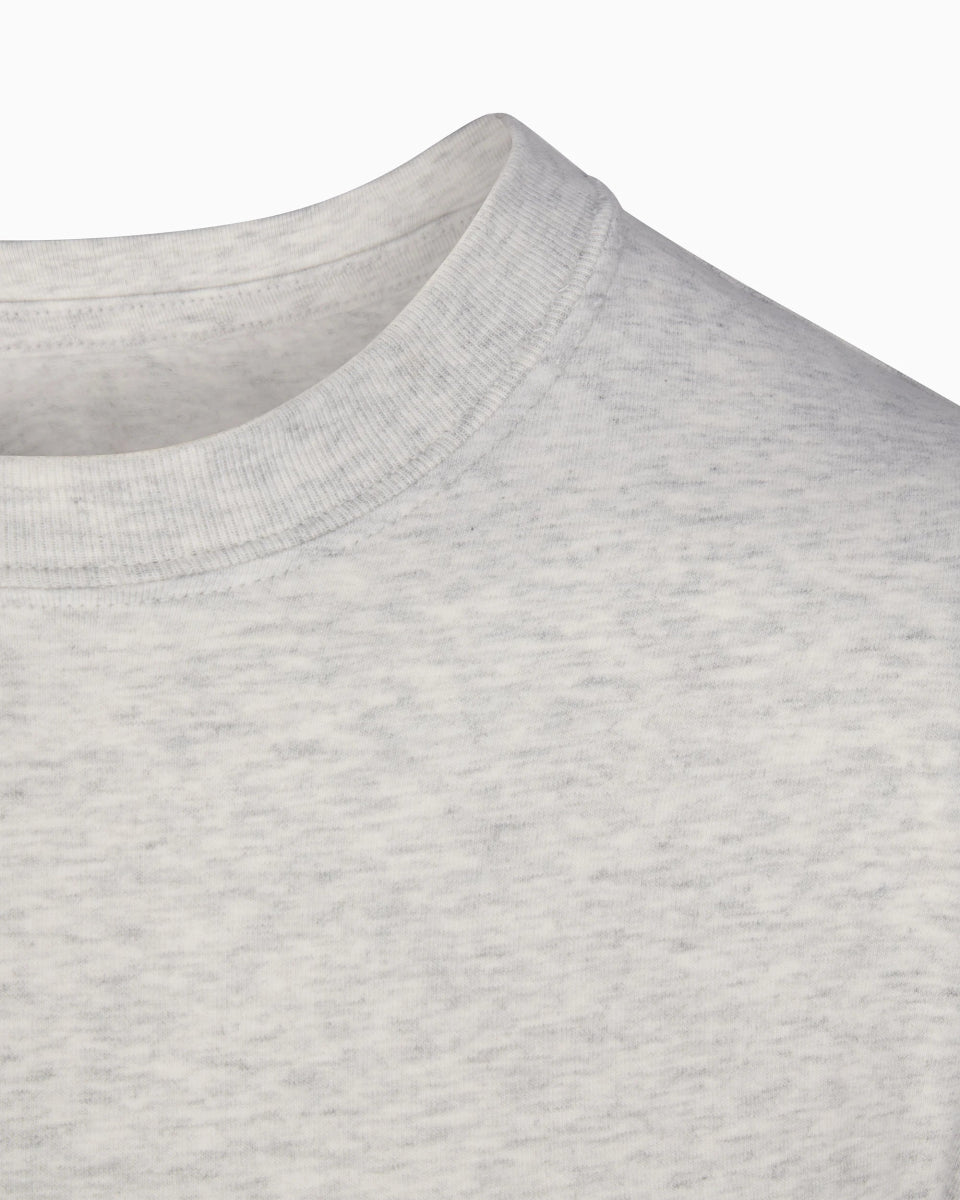 Mid Tee | Light Heather Grey