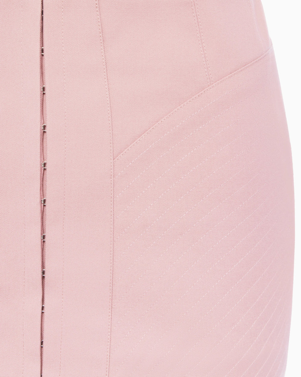 Mini Corset Skirt | Blush