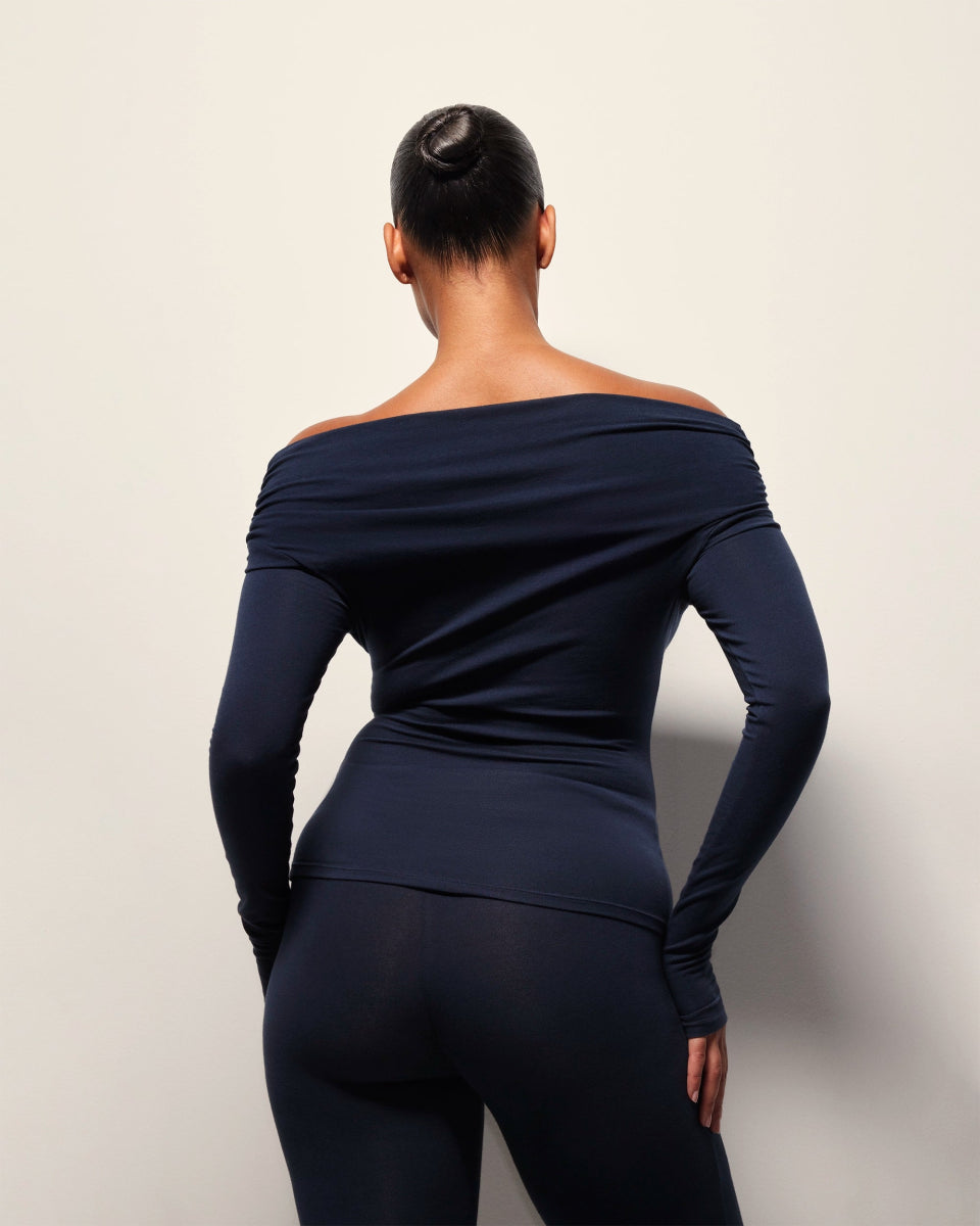 Off The Shoulder Long Sleeve | Midnight