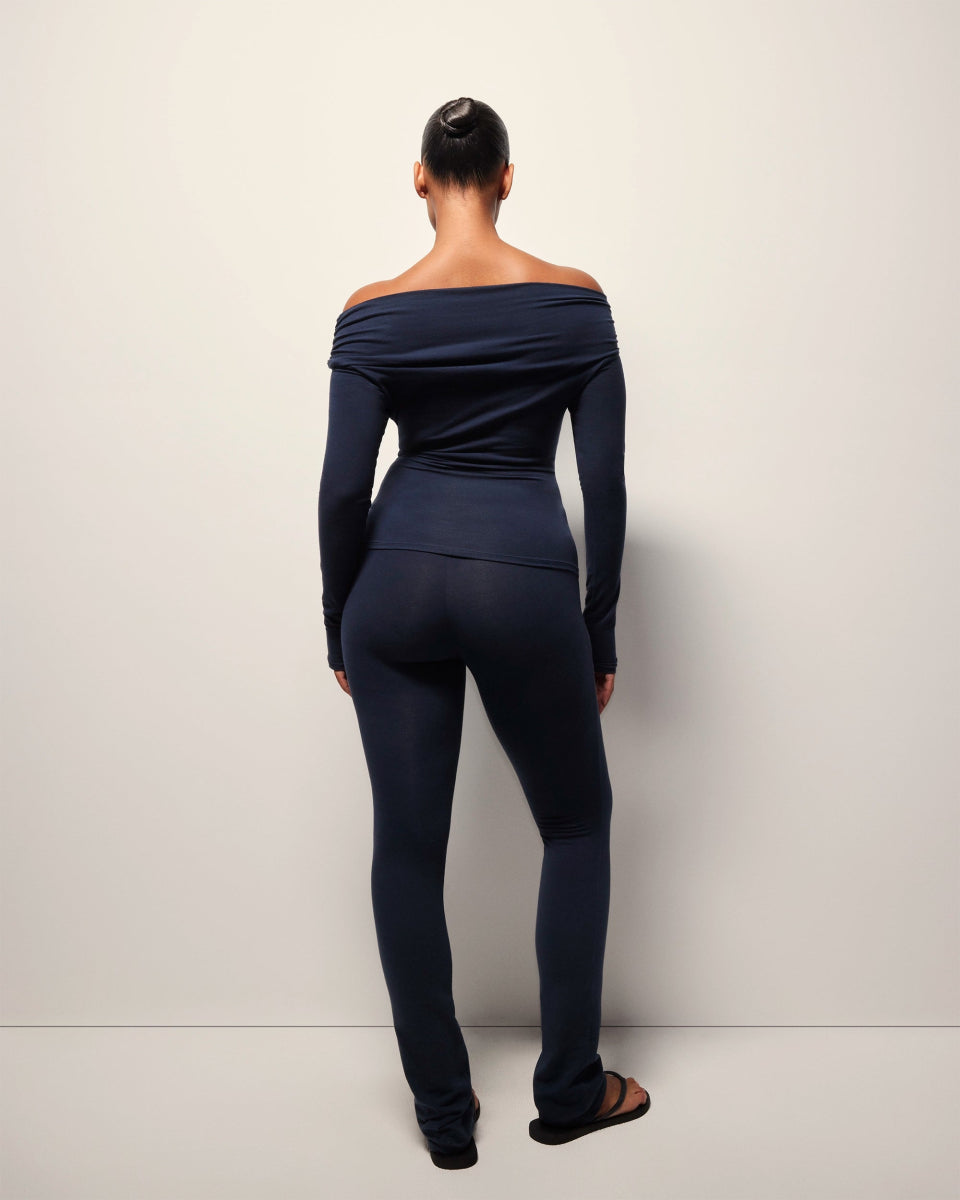 Off The Shoulder Long Sleeve | Midnight