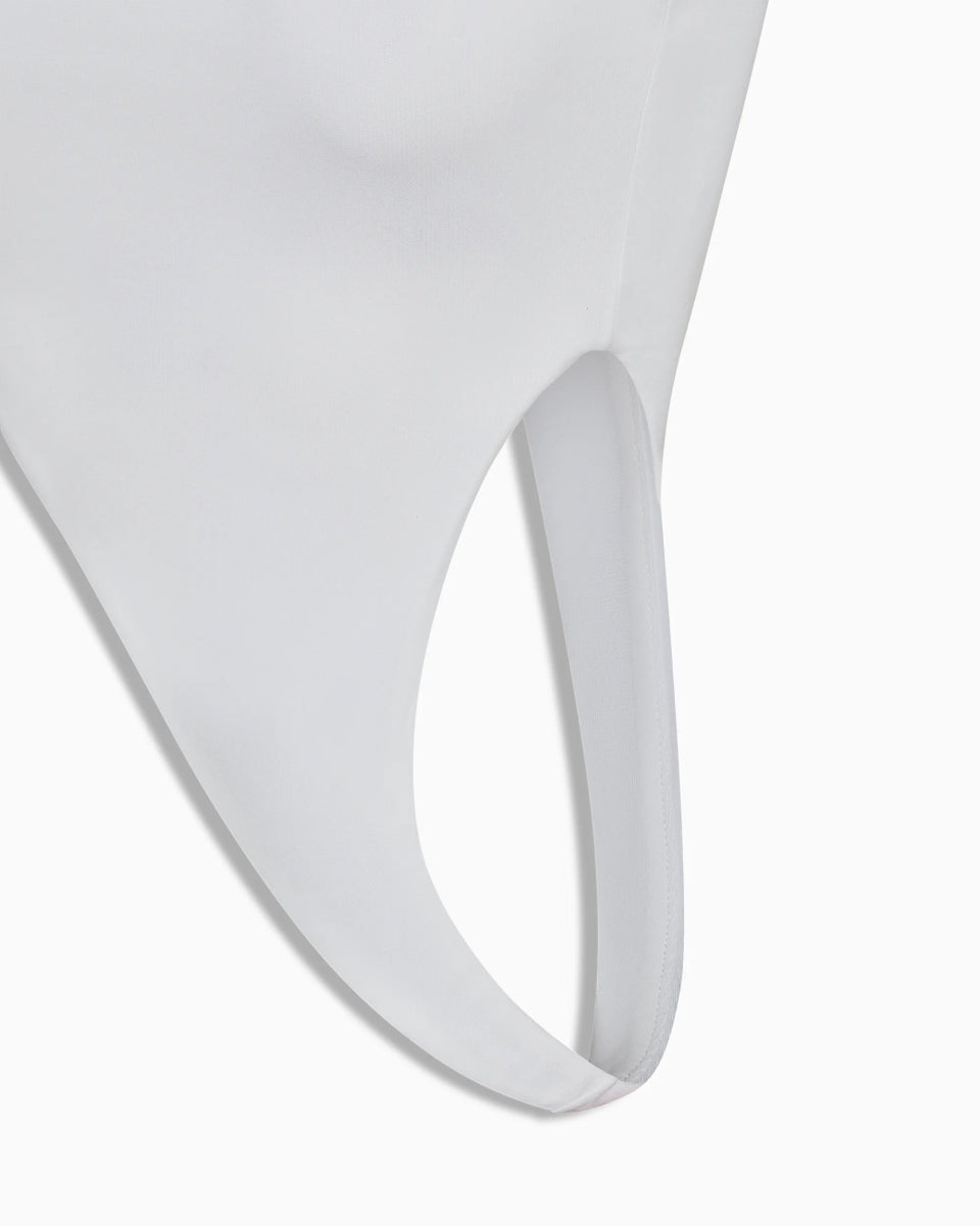 One Sleeve Versatile Top | White