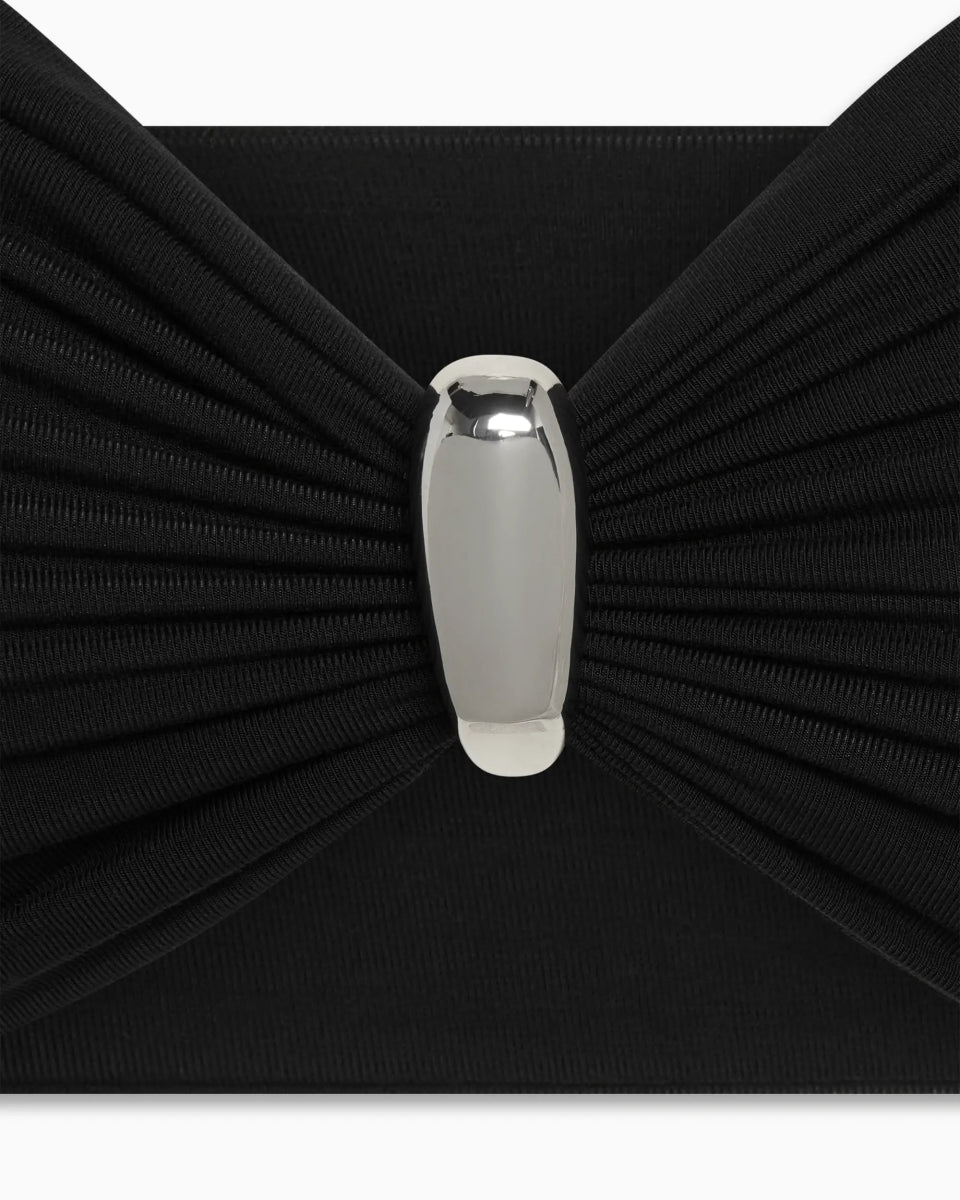 Pierced Bandeau | Black