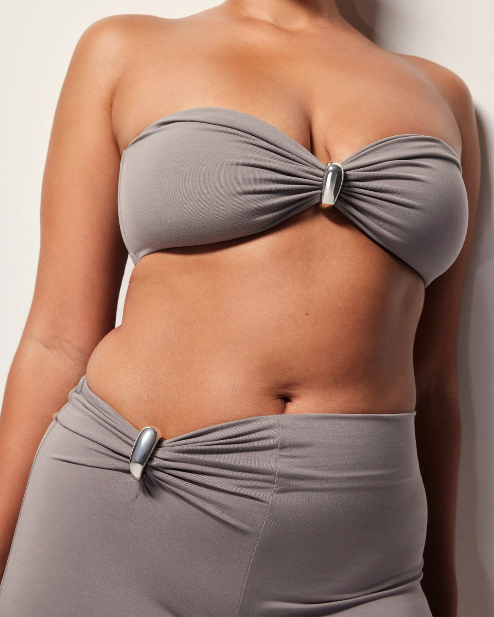 Pierced Bandeau | Slate