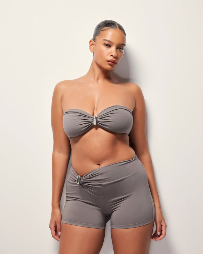 Pierced Bandeau | Slate