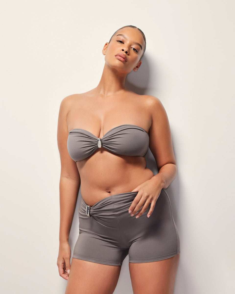 Pierced Bandeau | Slate