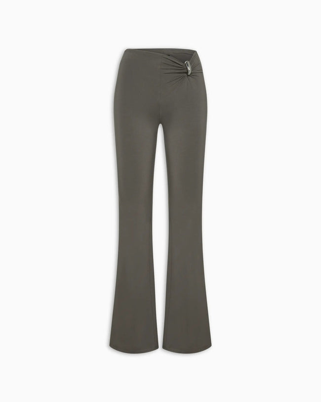 Pierced Cinch Pant | Slate