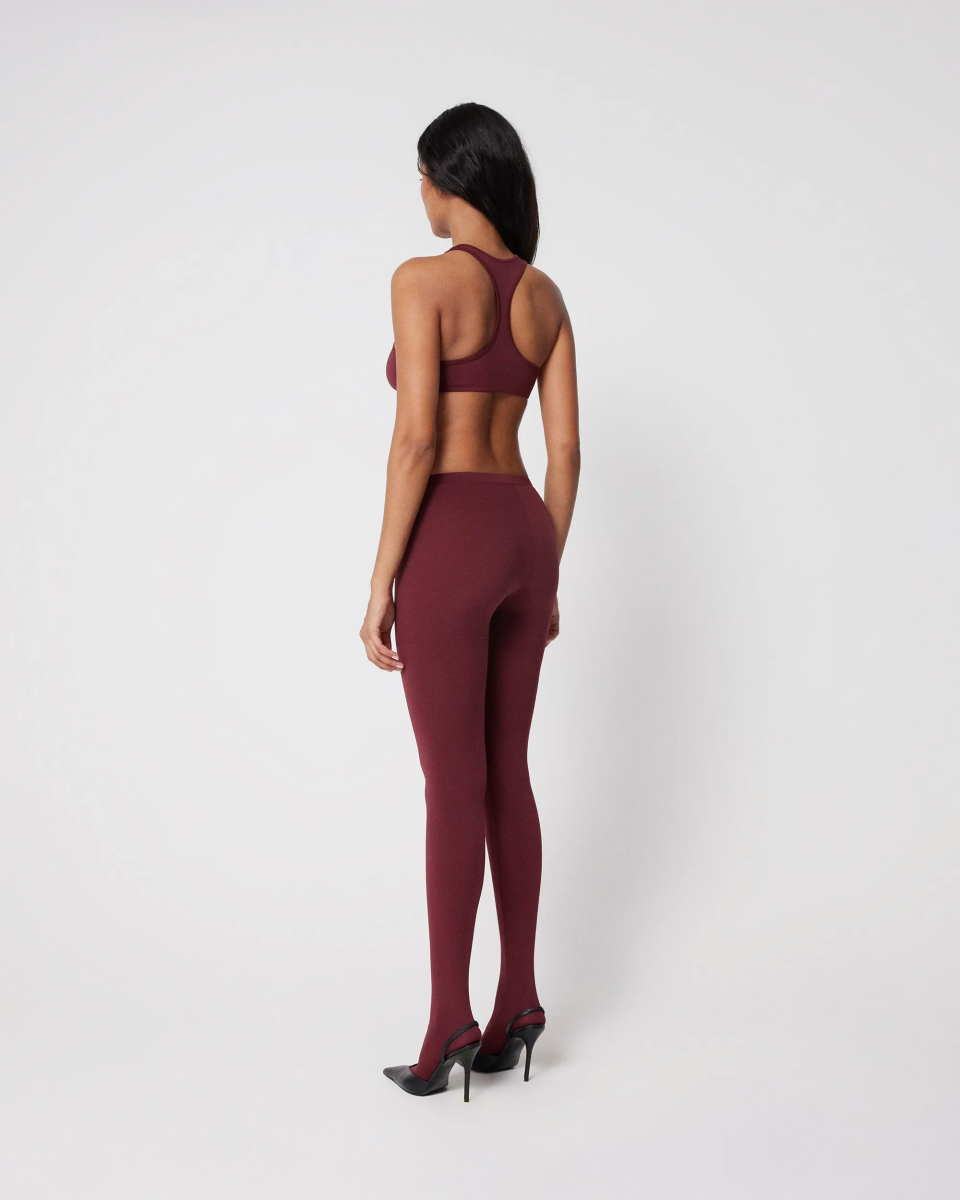 Racer Bralette | Merlot