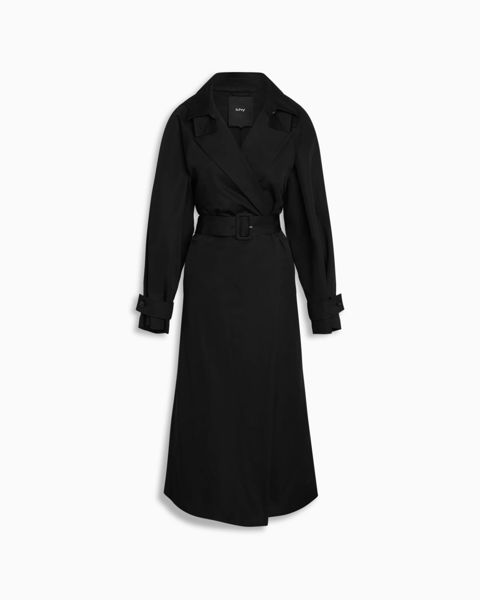 Relaxed Trench Coat | Black