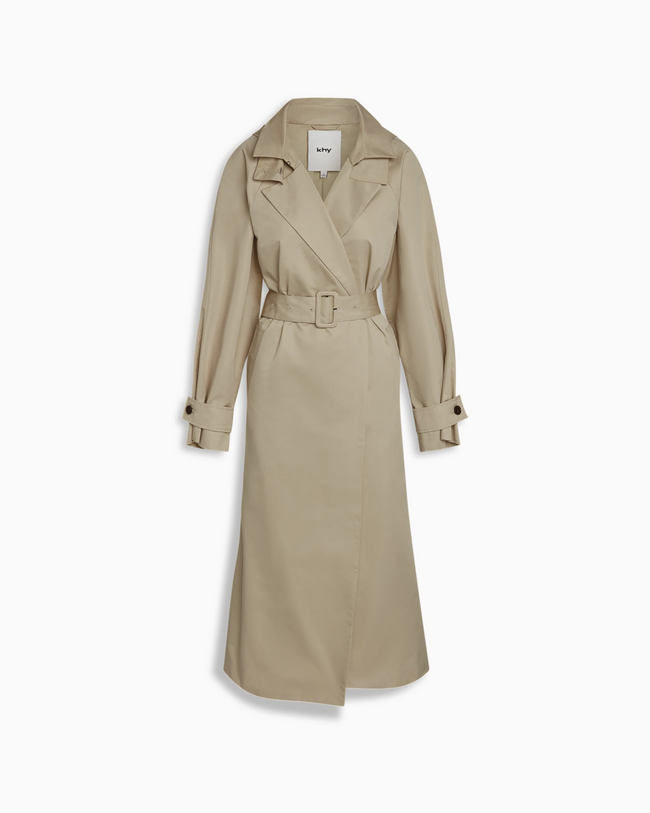 Relaxed Trench Coat | Taupe