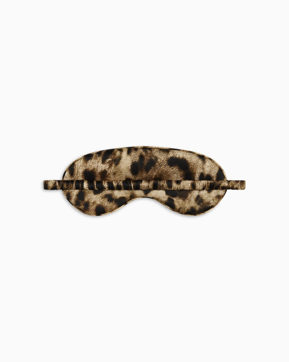 Silk Eye Mask | Leopard