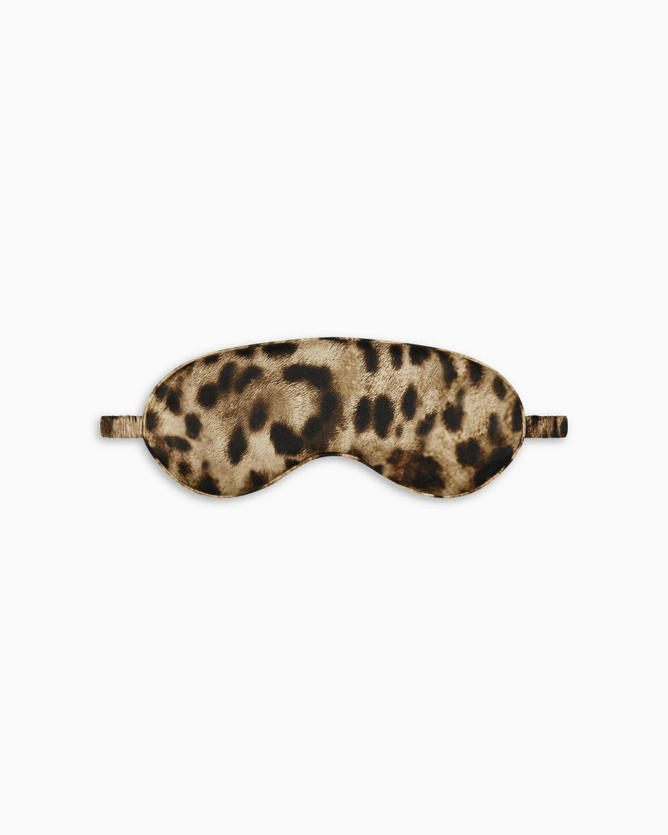 Silk Eye Mask | Leopard