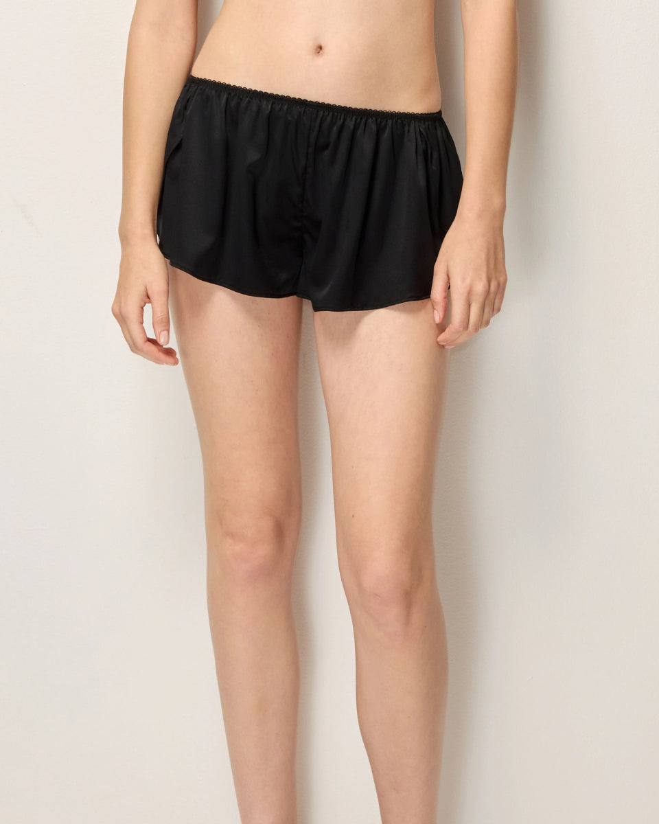 Silk Micro Short | Black