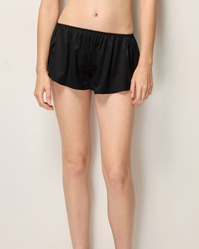 Silk Micro Short | Black