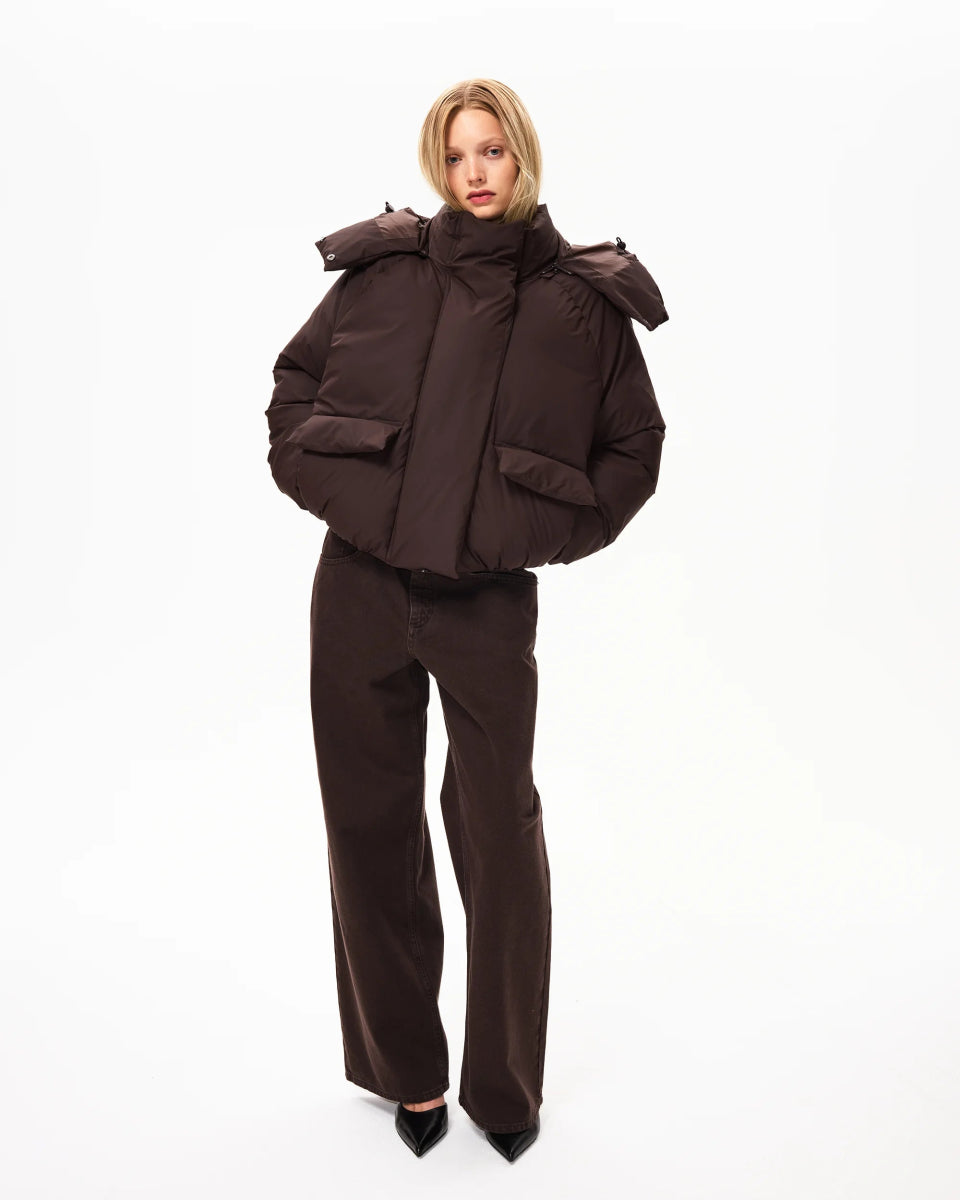 Standard Puffer Jacket | Chocolate