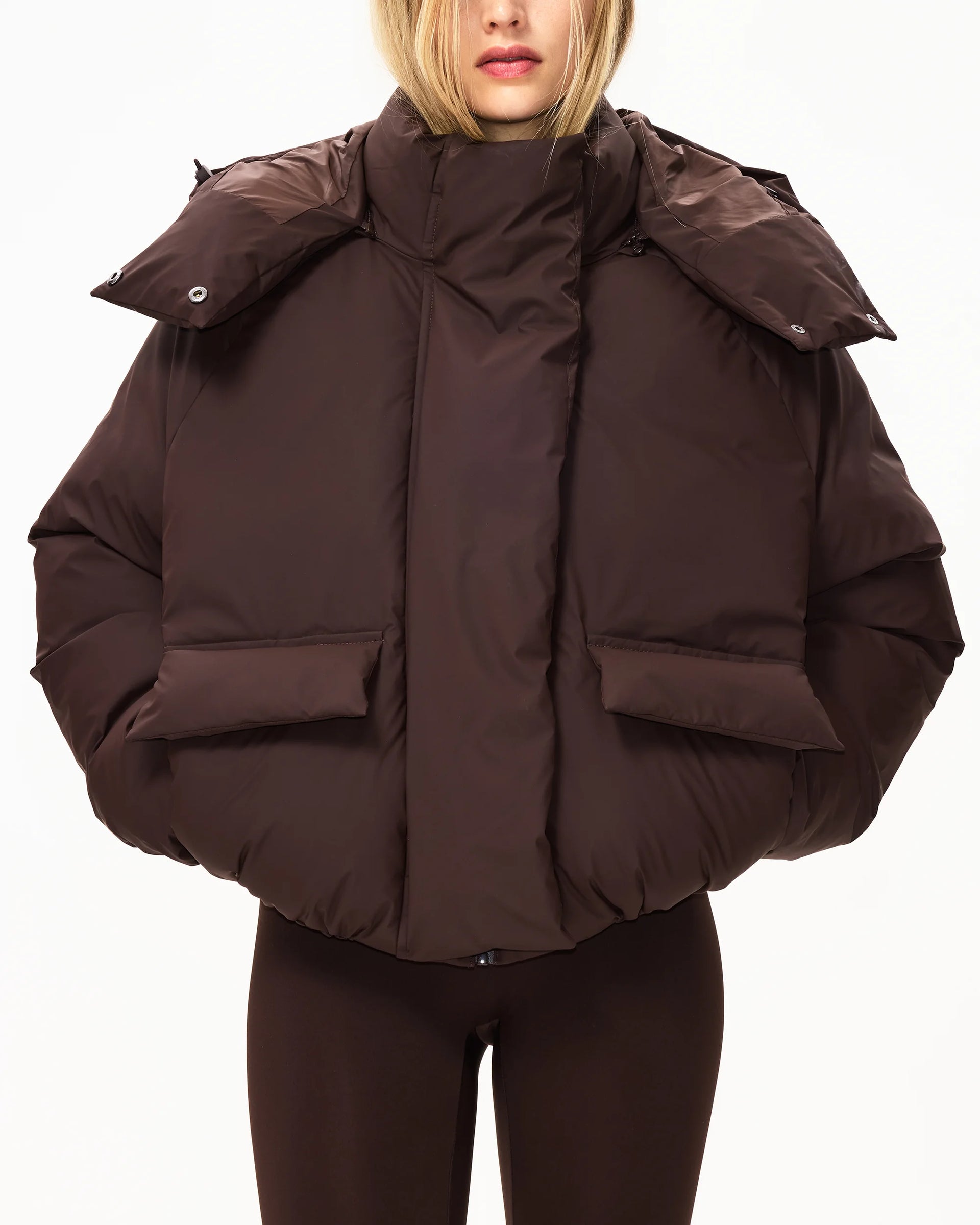 khy アウター Brown Standard Puffer Jacket Outerwear | Khy