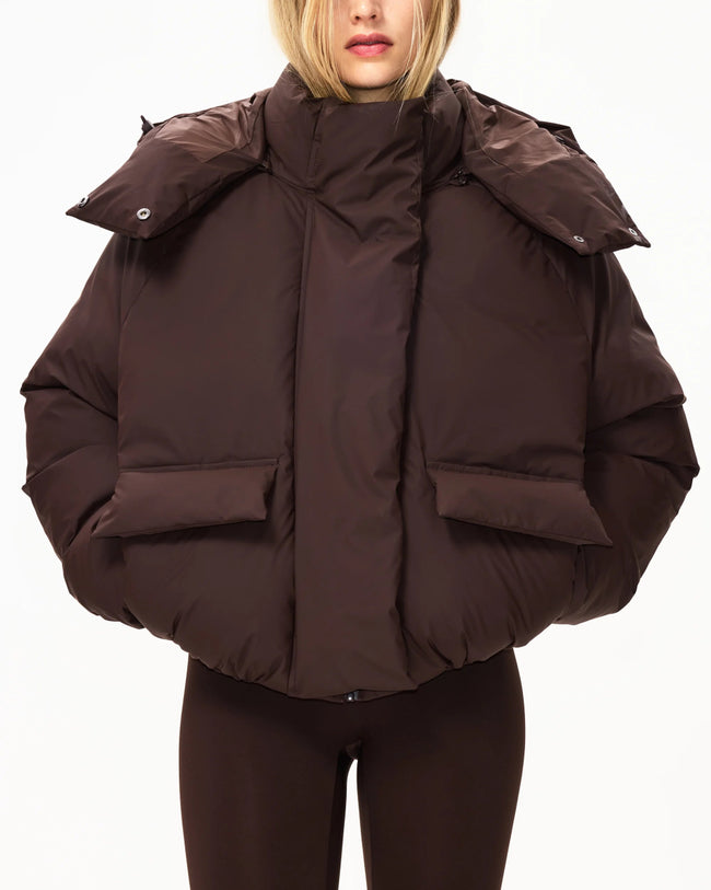 Standard Puffer Jacket | Chocolate