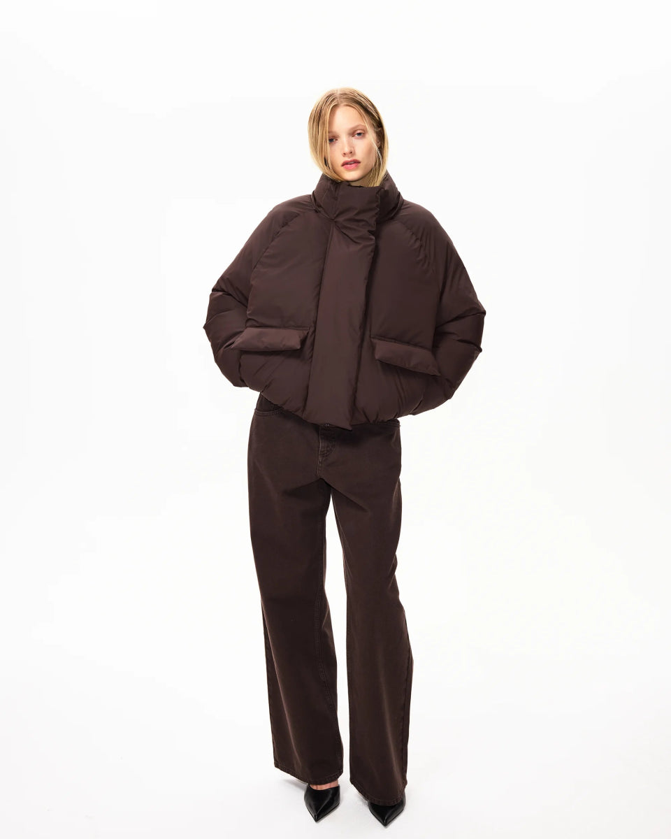 Standard Puffer Jacket | Chocolate