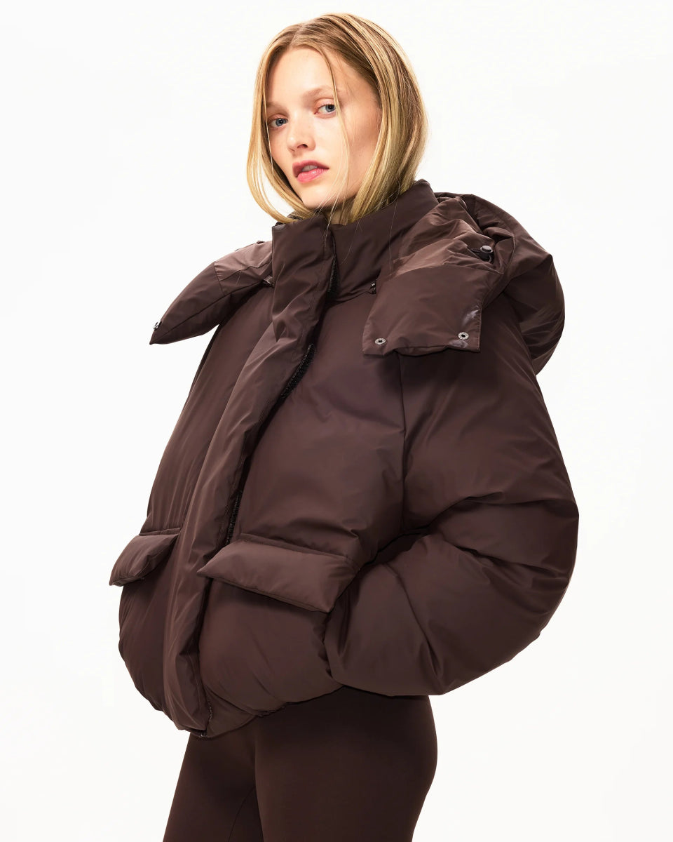 Standard Puffer Jacket | Chocolate