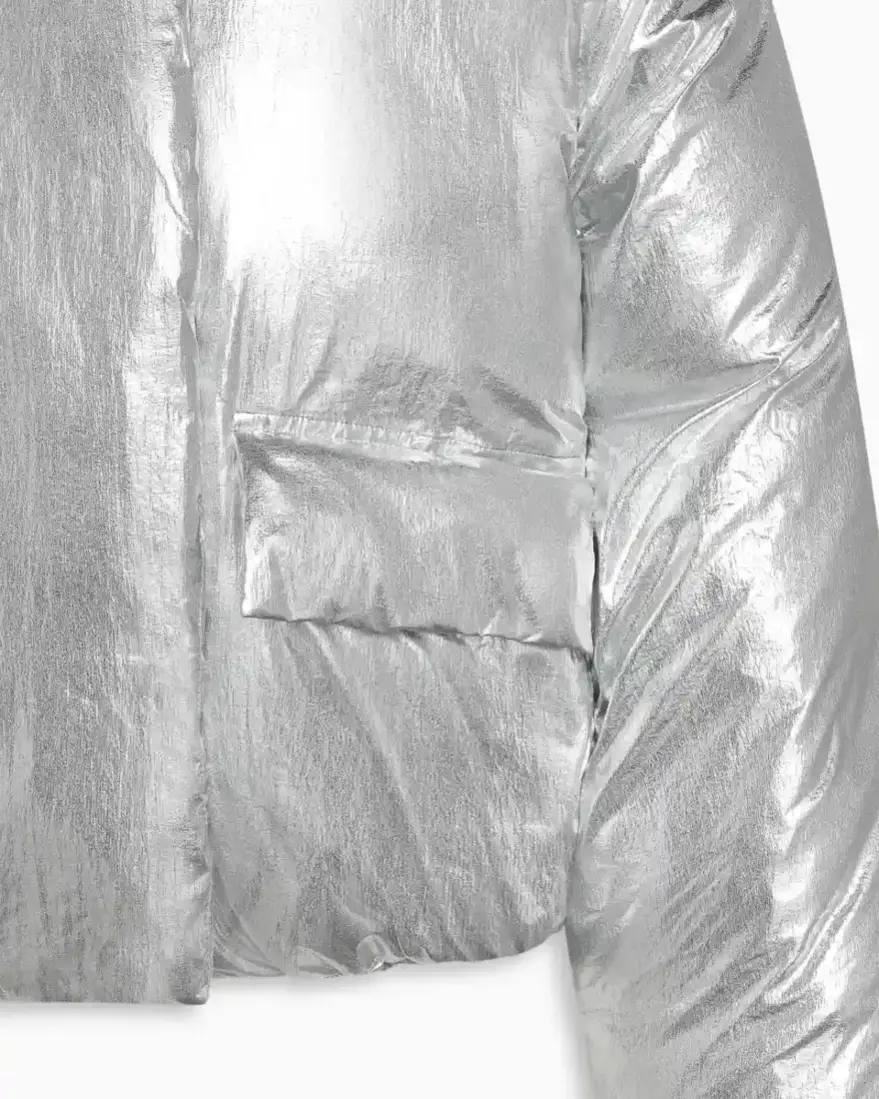 Standard Puffer Jacket | Silver