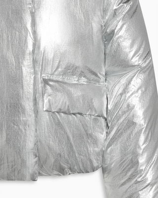 Standard Puffer Jacket | Silver