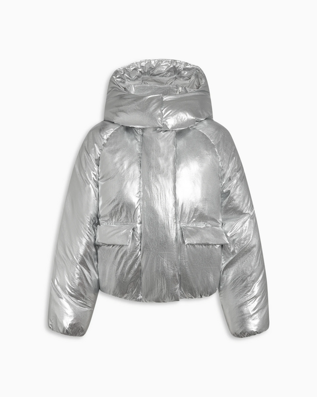 Standard Puffer Jacket | Silver