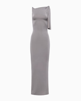khy dress Khy by Kylie Jenner - Sueded Stretch Twist Maxi Dress