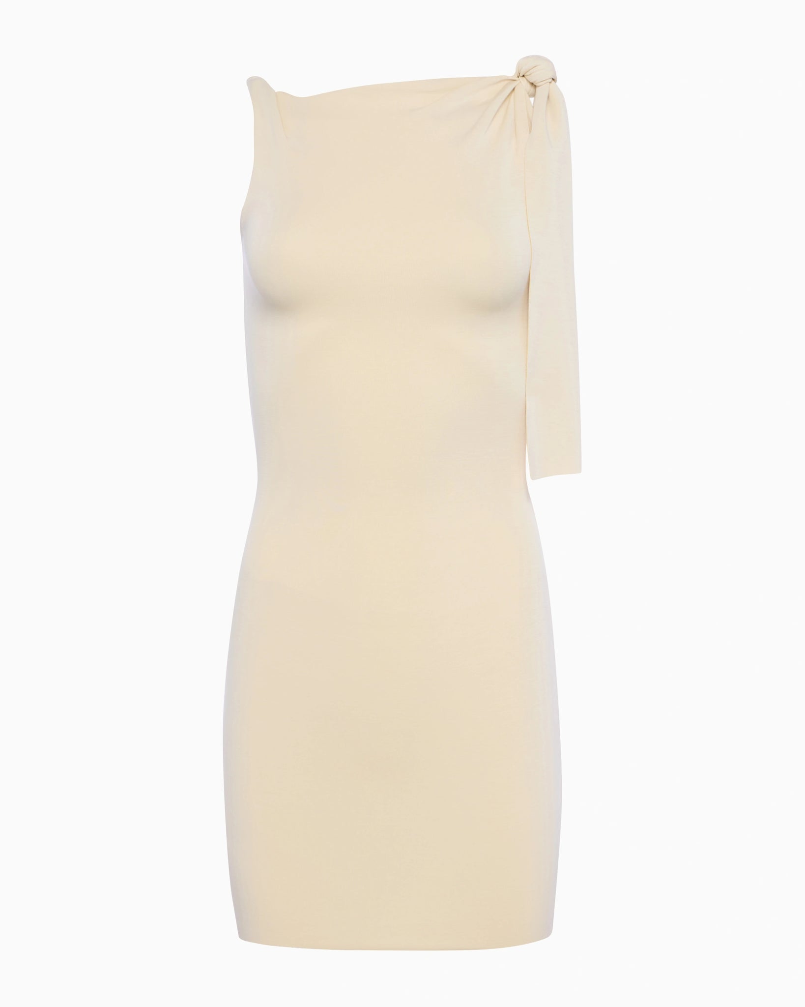 khy mini dress Khy by Kylie Jenner - Sueded Stretch Twist Mini Dress
