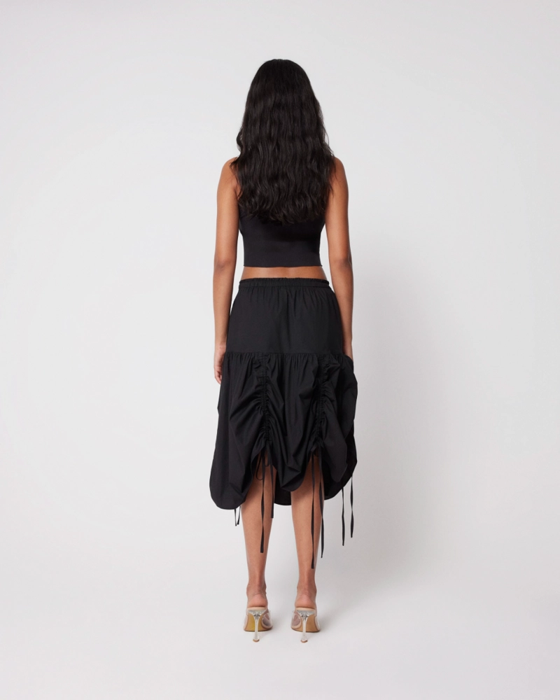 Tiered Skirt | Black