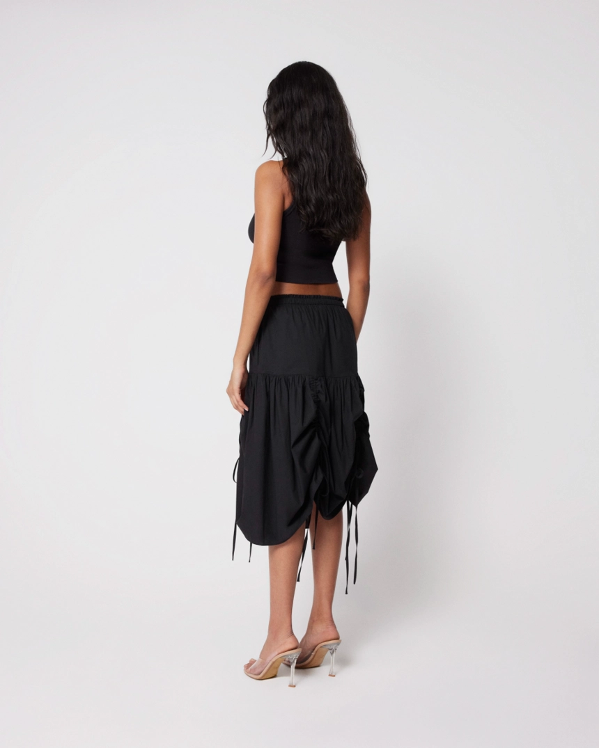 Tiered Skirt | Black