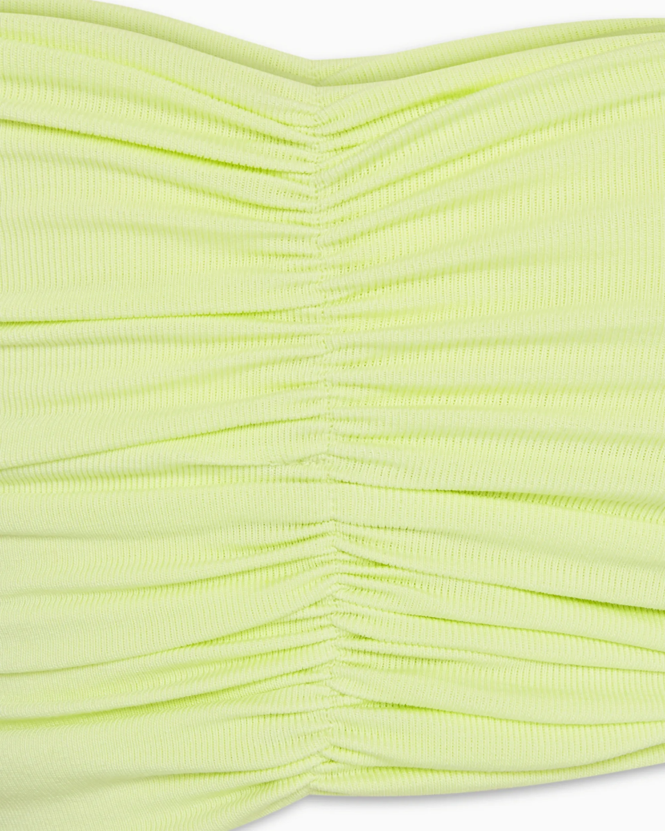 Twist Bandeau Top | Soft Lime