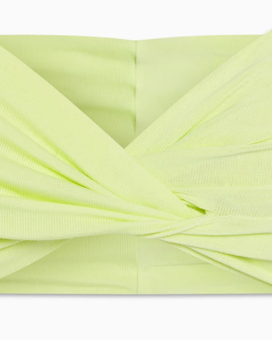 Twist Bandeau Top | Soft Lime