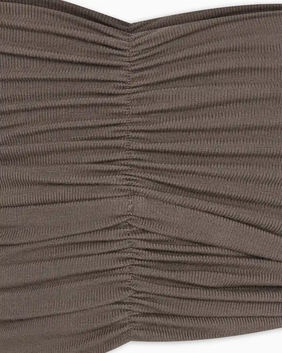 Twist Bandeau Top | Truffle