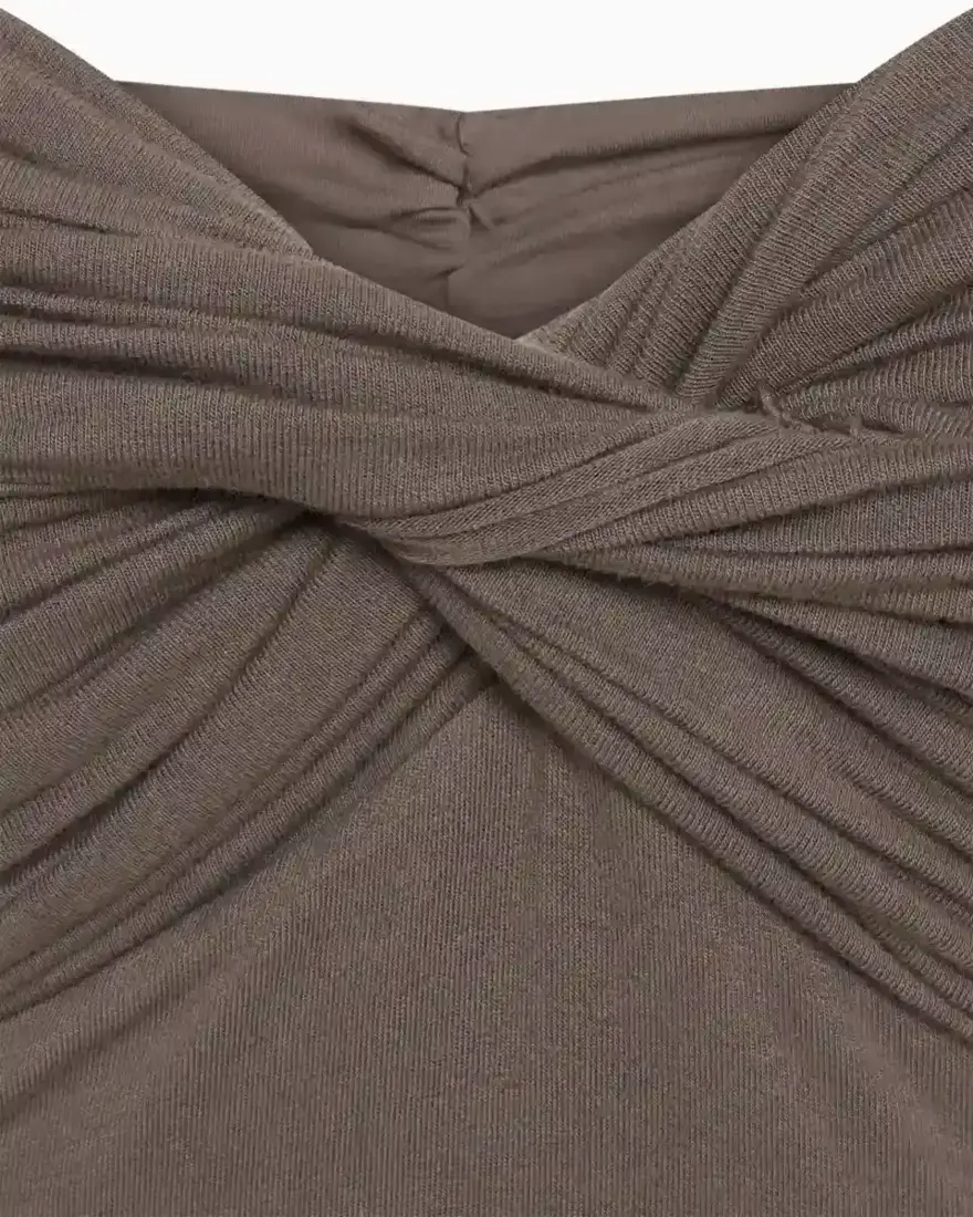 Twist Tube Mini Dress | Truffle