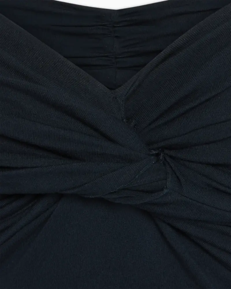 Twist Tube Top | Midnight